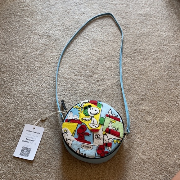 Olympia Le Tan x Peanuts comic strip bag crossbody snoopy & Woodstock - Picture 3 of 13